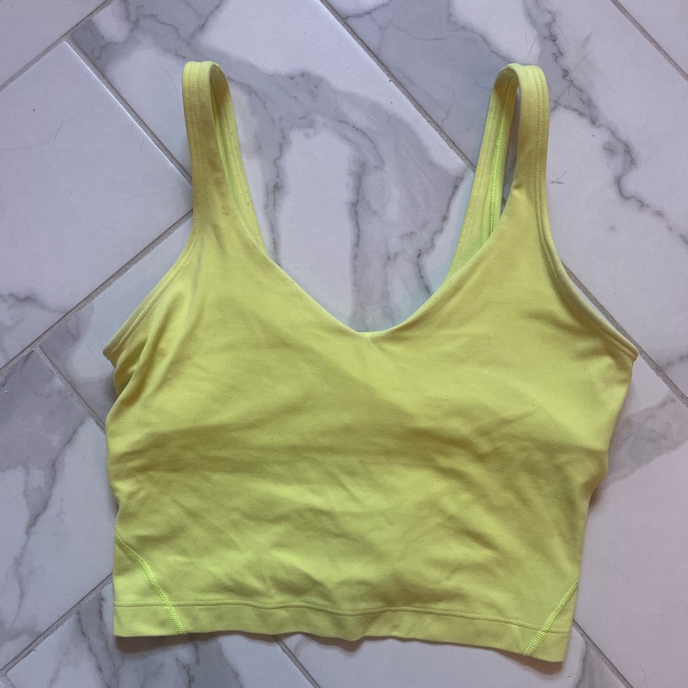 Electric Lemon Align Tank